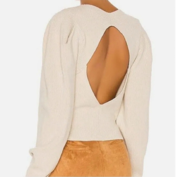 Free People Sweaters - Free People Saffron Sweater, Oatmeal, Size Medium